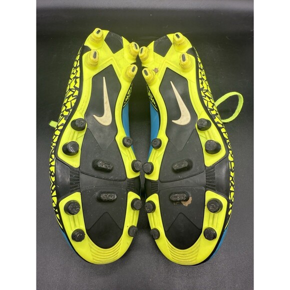 NIKE Hypervenom 2 FG Blue Lagoon Soccer Cleats 744944-400 Womens Size 8 HTF EUC - Picture 7 of 8